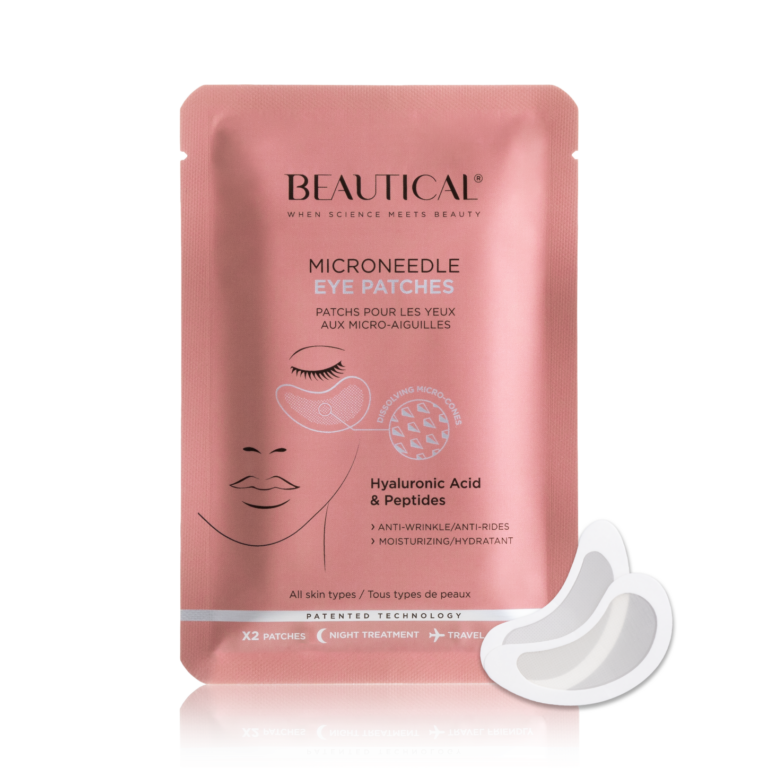 beautical microneedle eye patches anti wrinkle moisturizing eye mask