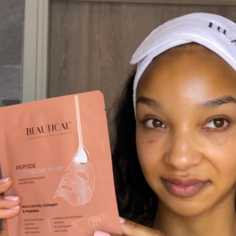 BEAUTICAL Peptide Revitalizing Mask_science behind