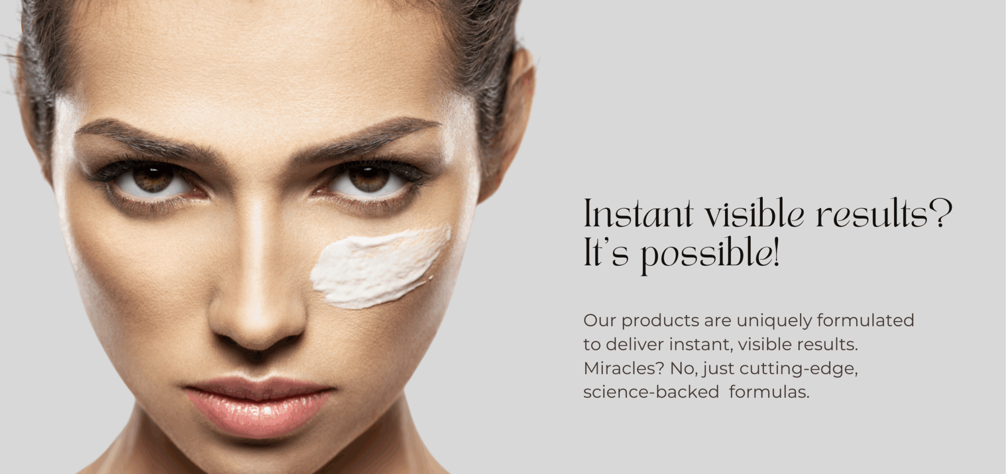 beautical skincare banner website EN